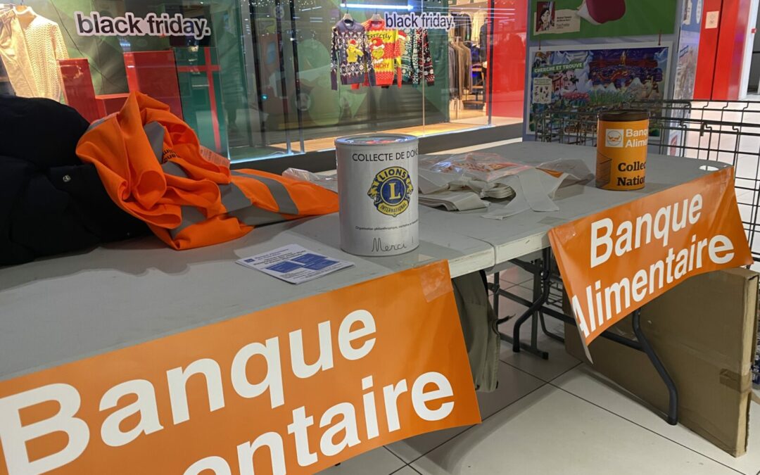 Collecte pour la Banque Alimentaire