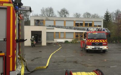 Un exercice incendie pour mieux protéger nos enfants