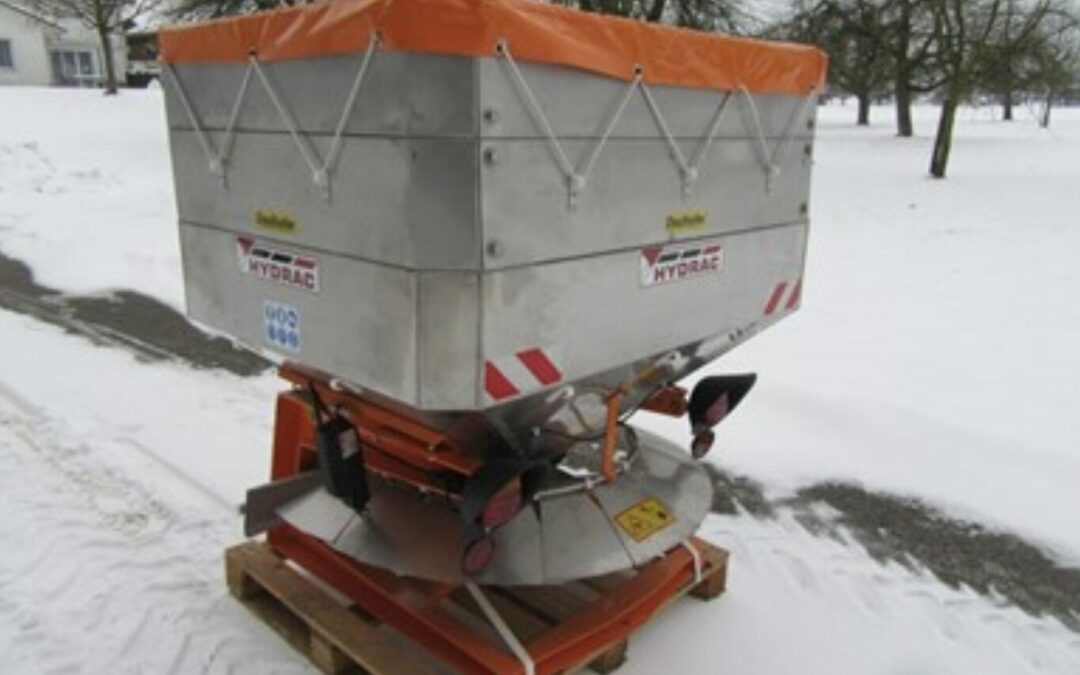 Une saleuse pour sécuriser nos routes en hivers